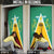 Custom Guyana Cricket Amazon Warriors Door Cover Flag Style - Wonder Print Shop