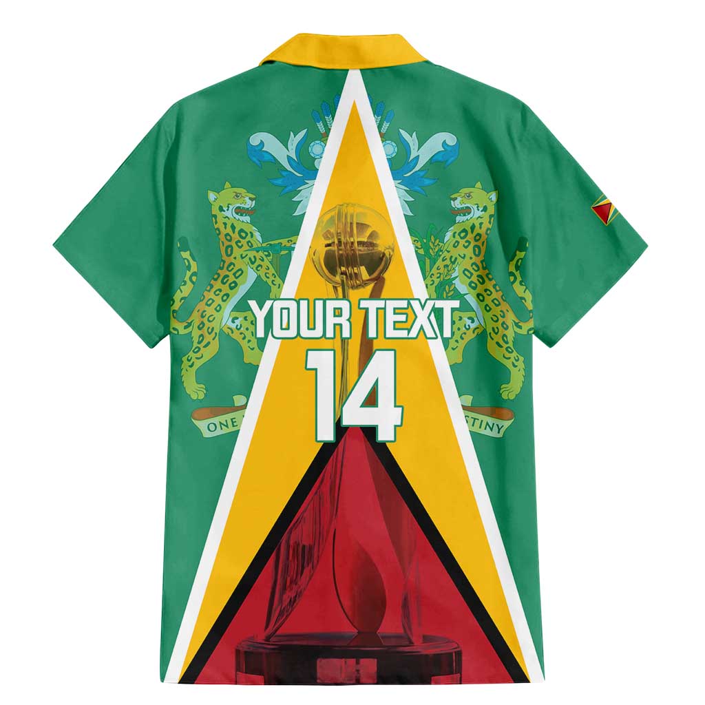 Custom Guyana Cricket Amazon Warriors Family Matching Mermaid Dress and Hawaiian Shirt Flag Style - Wonder Print Shop
