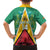 Custom Guyana Cricket Amazon Warriors Family Matching Off The Shoulder Long Sleeve Dress and Hawaiian Shirt Flag Style - Wonder Print Shop