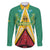 Custom Guyana Cricket Amazon Warriors Family Matching Puletasi and Hawaiian Shirt Flag Style - Wonder Print Shop