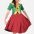 Custom Guyana Cricket Amazon Warriors Family Matching Summer Maxi Dress and Hawaiian Shirt Flag Style - Wonder Print Shop