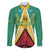 Custom Guyana Cricket Amazon Warriors Family Matching Summer Maxi Dress and Hawaiian Shirt Flag Style - Wonder Print Shop