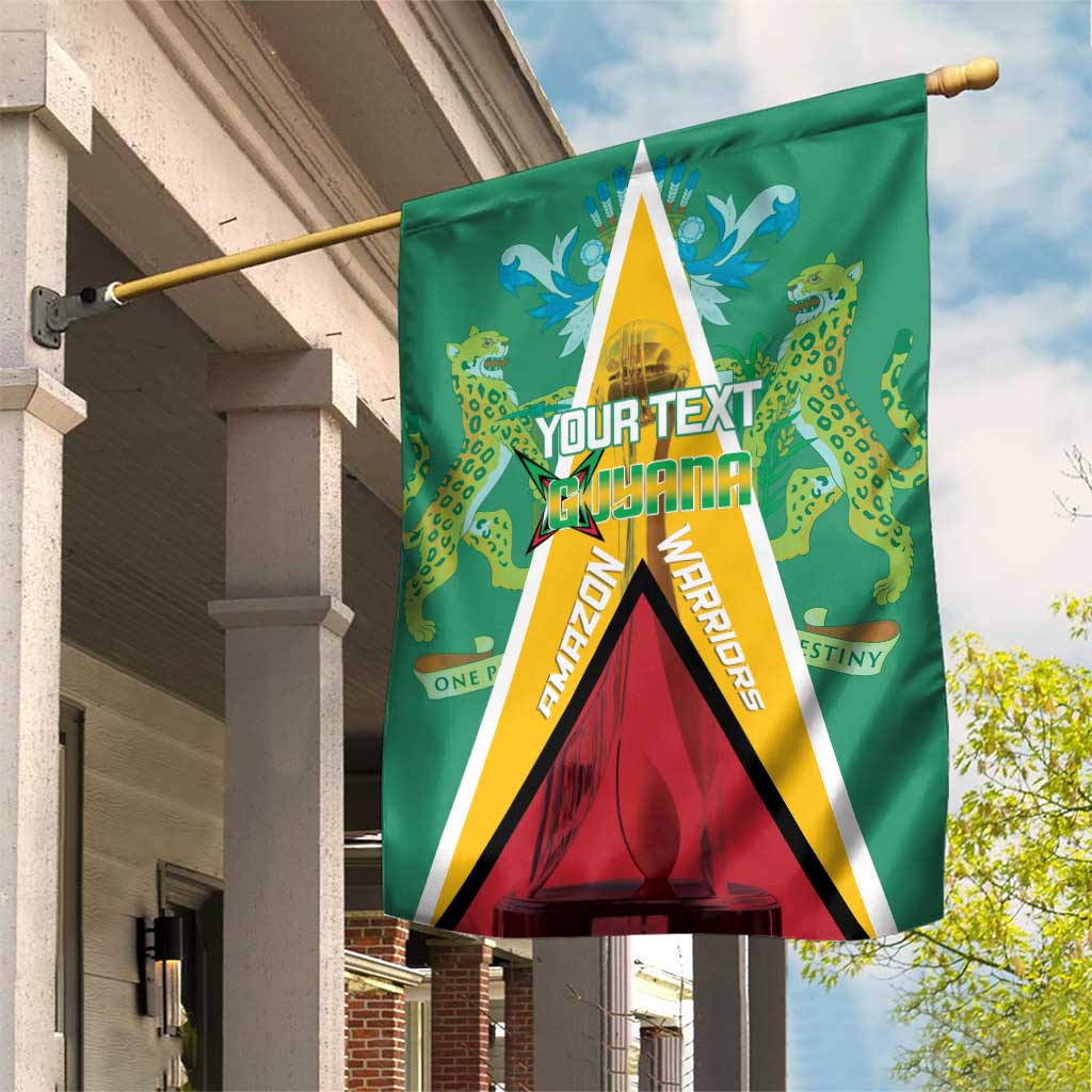 Custom Guyana Cricket Amazon Warriors Garden Flag Flag Style - Wonder Print Shop