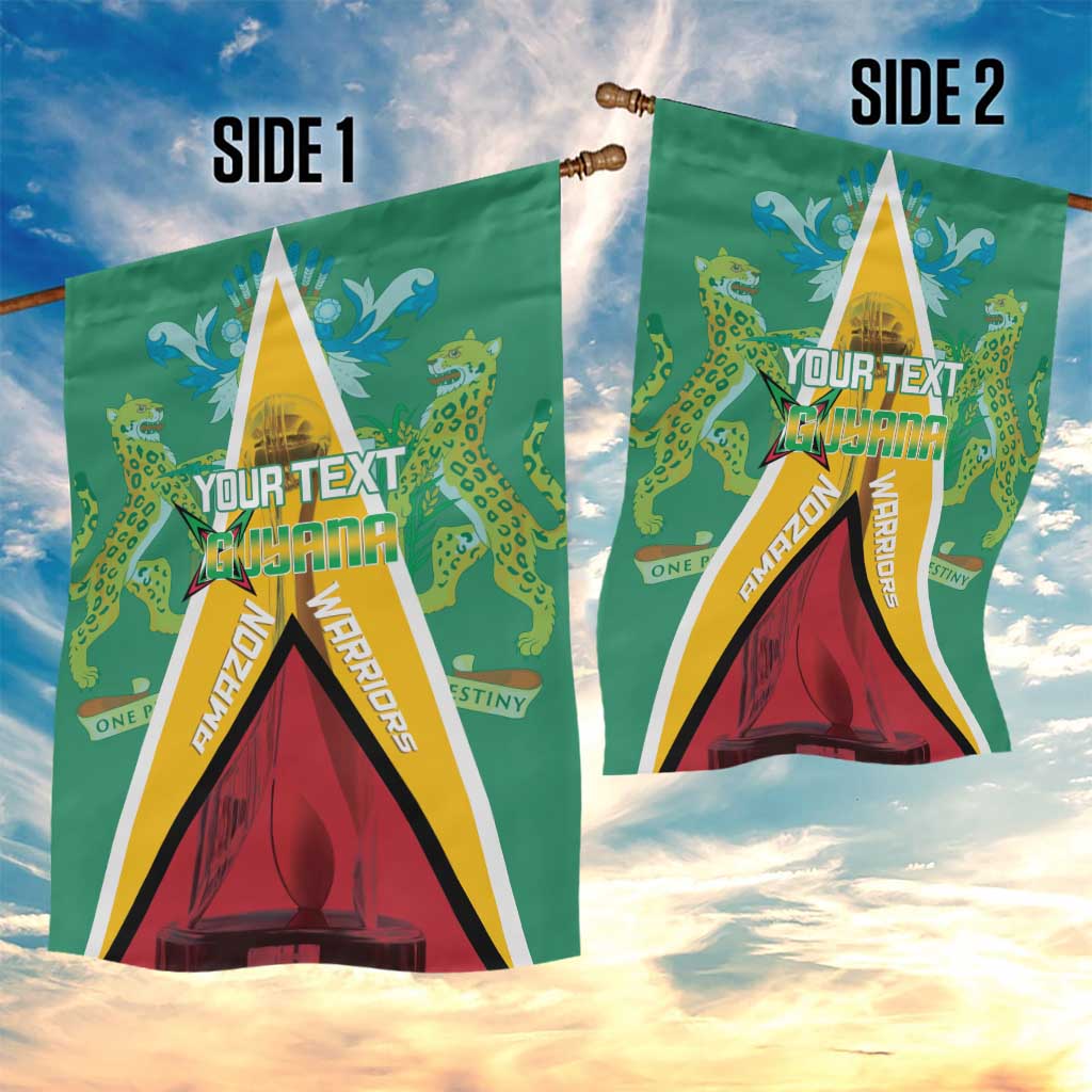Custom Guyana Cricket Amazon Warriors Garden Flag Flag Style - Wonder Print Shop