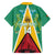 Custom Guyana Cricket Amazon Warriors Hawaiian Shirt Flag Style - Wonder Print Shop