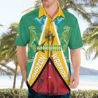 Custom Guyana Cricket Amazon Warriors Hawaiian Shirt Flag Style - Wonder Print Shop