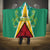 Custom Guyana Cricket Amazon Warriors Hooded Blanket Flag Style - Wonder Print Shop