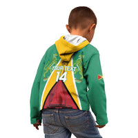 Custom Guyana Cricket Amazon Warriors Kid Hoodie Flag Style - Wonder Print Shop