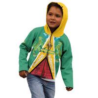 Custom Guyana Cricket Amazon Warriors Kid Hoodie Flag Style - Wonder Print Shop