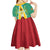 Custom Guyana Cricket Amazon Warriors Kid Short Sleeve Dress Flag Style - Wonder Print Shop