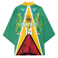 Custom Guyana Cricket Amazon Warriors Kimono Flag Style - Wonder Print Shop