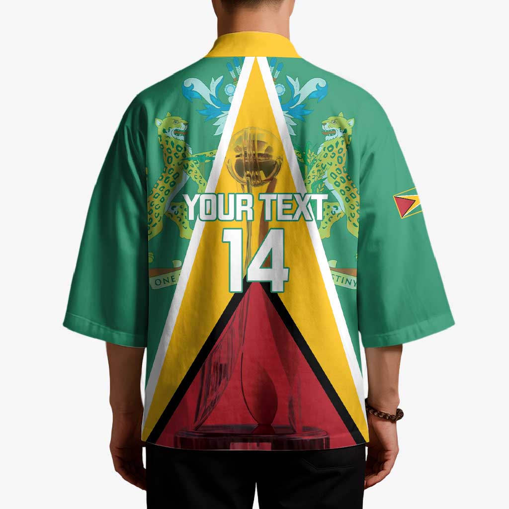 Custom Guyana Cricket Amazon Warriors Kimono Flag Style - Wonder Print Shop