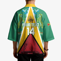 Custom Guyana Cricket Amazon Warriors Kimono Flag Style - Wonder Print Shop