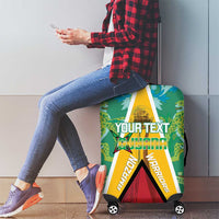 Custom Guyana Cricket Amazon Warriors Luggage Cover Flag Style - Wonder Print Shop