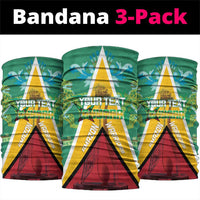 Custom Guyana Cricket Amazon Warriors Neck Gaiter Flag Style LT14
