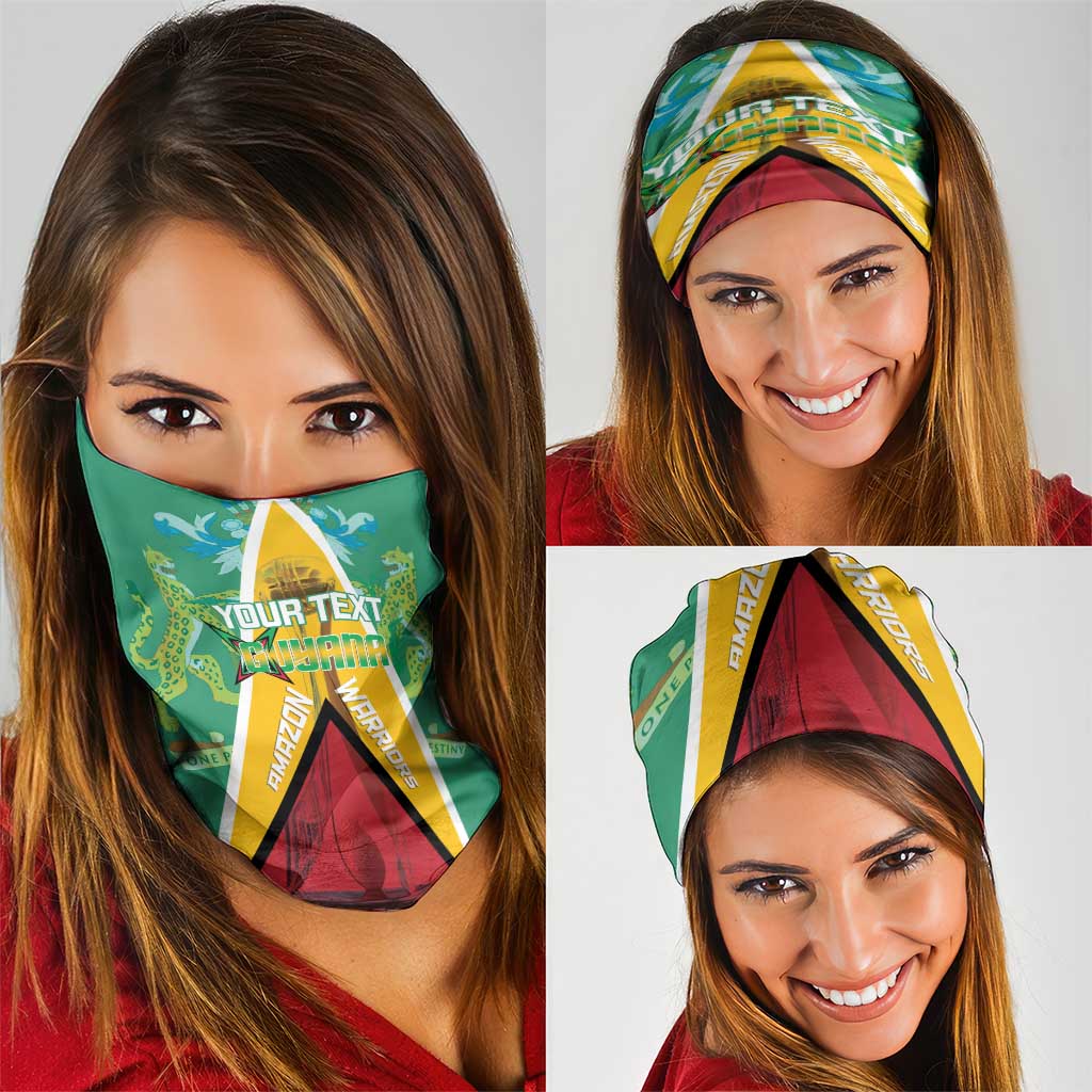 Custom Guyana Cricket Amazon Warriors Neck Gaiter Flag Style LT14