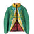 Custom Guyana Cricket Amazon Warriors Padded Jacket Flag Style - Wonder Print Shop