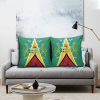 Custom Guyana Cricket Amazon Warriors Pillow Cover Flag Style - Wonder Print Shop