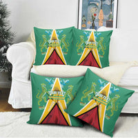 Custom Guyana Cricket Amazon Warriors Pillow Cover Flag Style - Wonder Print Shop