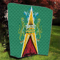 Custom Guyana Cricket Amazon Warriors Quilt Flag Style - Wonder Print Shop