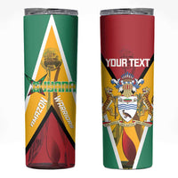 Custom Guyana Cricket Amazon Warriors Skinny Tumbler Flag Style - Wonder Print Shop