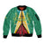 Custom Guyana Cricket Amazon Warriors Sleeve Zip Bomber Jacket Flag Style - Wonder Print Shop