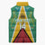 Custom Guyana Cricket Amazon Warriors Sleeveless Puffer Jacket Flag Style - Wonder Print Shop