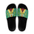 Custom Guyana Cricket Amazon Warriors Slide Sandals Flag Style - Wonder Print Shop