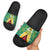 Custom Guyana Cricket Amazon Warriors Slide Sandals Flag Style - Wonder Print Shop
