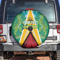 Custom Guyana Cricket Amazon Warriors Spare Tire Cover Flag Style - Wonder Print Shop