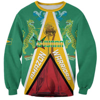 Custom Guyana Cricket Amazon Warriors Sweatshirt Flag Style - Wonder Print Shop