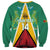 Custom Guyana Cricket Amazon Warriors Sweatshirt Flag Style - Wonder Print Shop