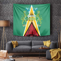 Custom Guyana Cricket Amazon Warriors Tapestry Flag Style - Wonder Print Shop