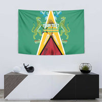 Custom Guyana Cricket Amazon Warriors Tapestry Flag Style - Wonder Print Shop