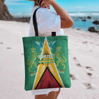 Custom Guyana Cricket Amazon Warriors Tote Bag Flag Style - Wonder Print Shop