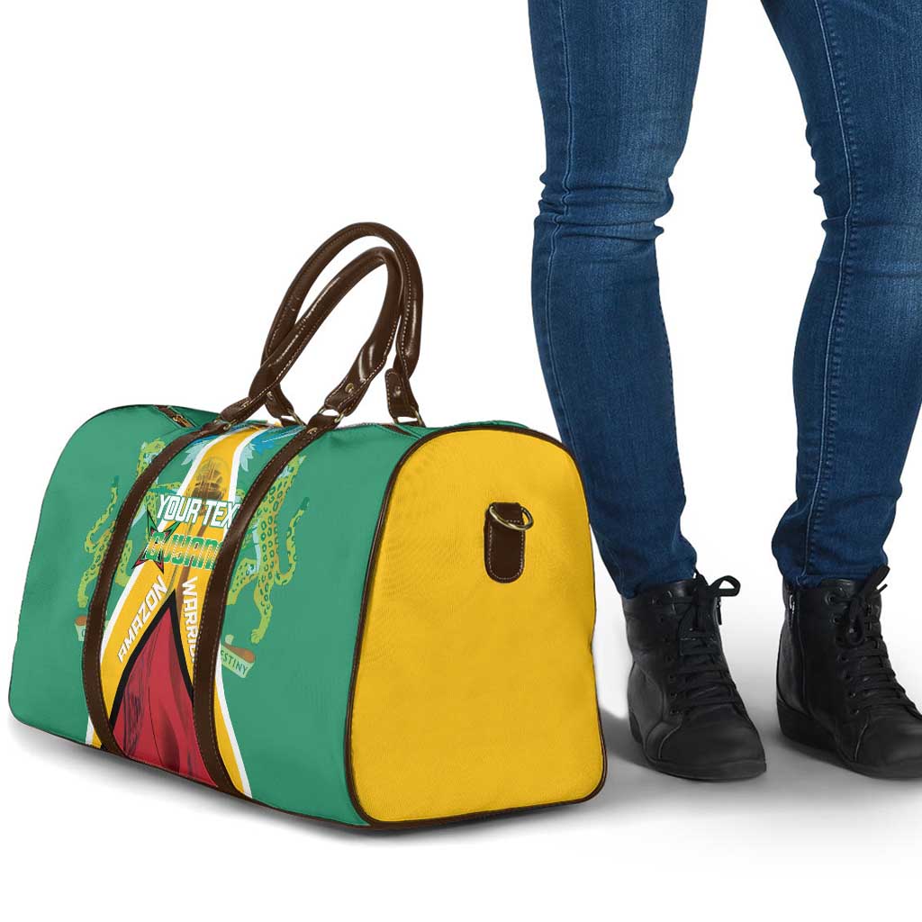 Custom Guyana Cricket Amazon Warriors Travel Bag Flag Style - Wonder Print Shop