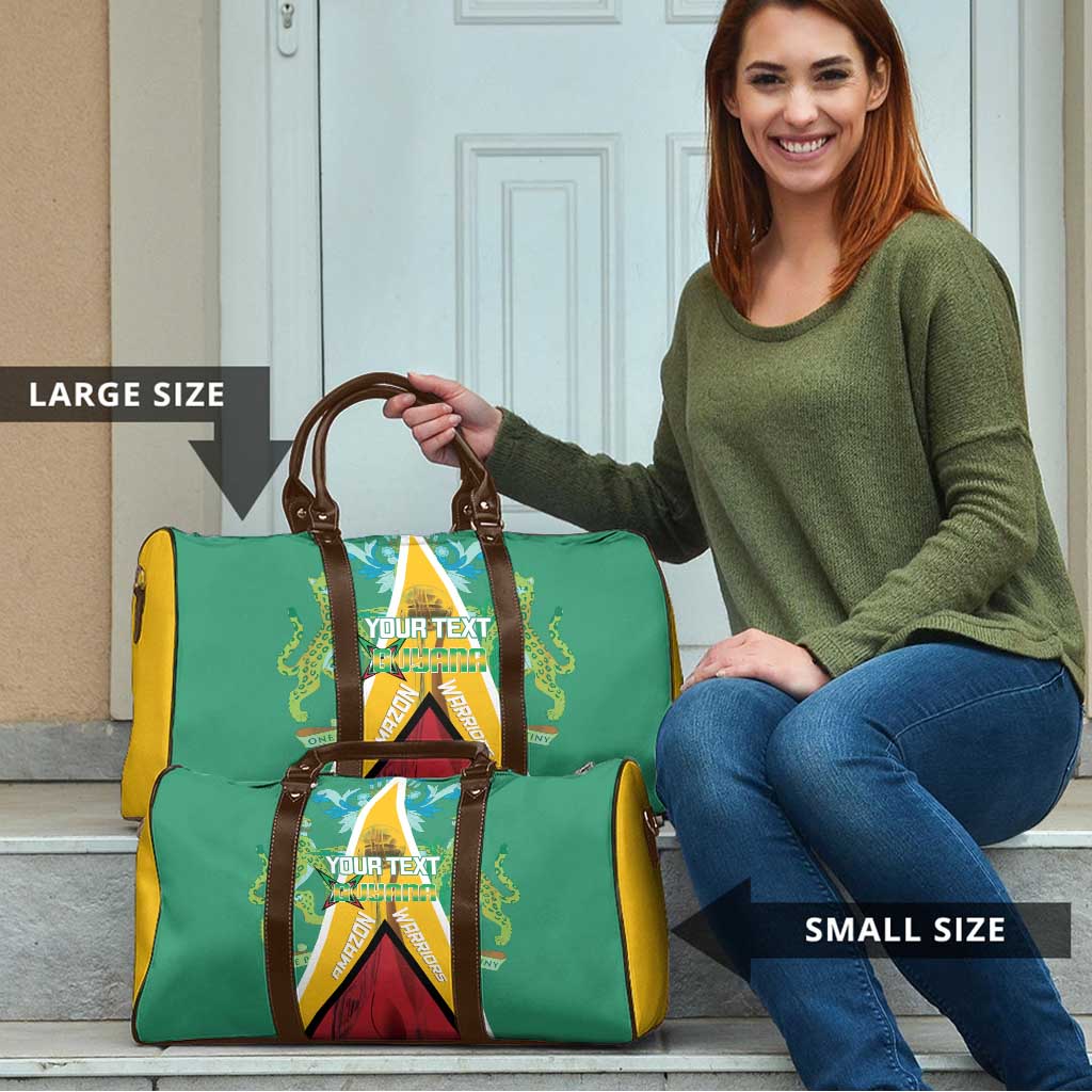 Custom Guyana Cricket Amazon Warriors Travel Bag Flag Style - Wonder Print Shop