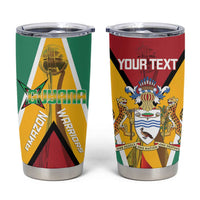 Custom Guyana Cricket Amazon Warriors Tumbler Cup Flag Style - Wonder Print Shop
