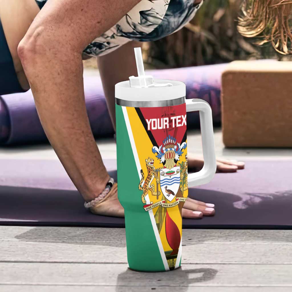 Custom Guyana Cricket Amazon Warriors Tumbler With Handle Flag Style - Wonder Print Shop