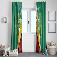Custom Guyana Cricket Amazon Warriors Window Curtain Flag Style - Wonder Print Shop