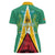 Custom Guyana Cricket Amazon Warriors Women Polo Shirt Flag Style - Wonder Print Shop