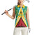 Custom Guyana Cricket Amazon Warriors Women Sleeveless Polo Shirt Flag Style - Wonder Print Shop