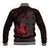 Wales Baseball Jacket Celtic Cross Welsh Red Dragon - Wonder Print Shop