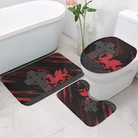 Wales Bathroom Set Celtic Cross Welsh Red Dragon - Wonder Print Shop