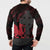 Wales Button Sweatshirt Celtic Cross Welsh Red Dragon - Wonder Print Shop