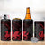 Wales 4 in 1 Can Cooler Tumbler Celtic Cross Welsh Red Dragon - Wonder Print Shop