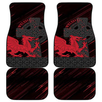 Wales Car Mats Celtic Cross Welsh Red Dragon - Wonder Print Shop