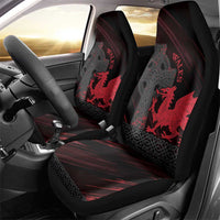 Wales Car Seat Cover Celtic Cross Welsh Red Dragon - Wonder Print Shop