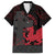 Wales Family Matching Summer Maxi Dress and Hawaiian Shirt Celtic Cross Welsh Red Dragon - Wonder Print Shop