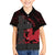 Wales Kid Hawaiian Shirt Celtic Cross Welsh Red Dragon - Wonder Print Shop